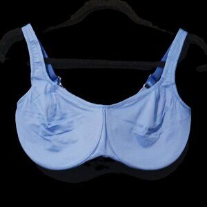 Fredrick’s of Hollywood Blue Smooth Microfiber Bra Style #51147 Size 36F